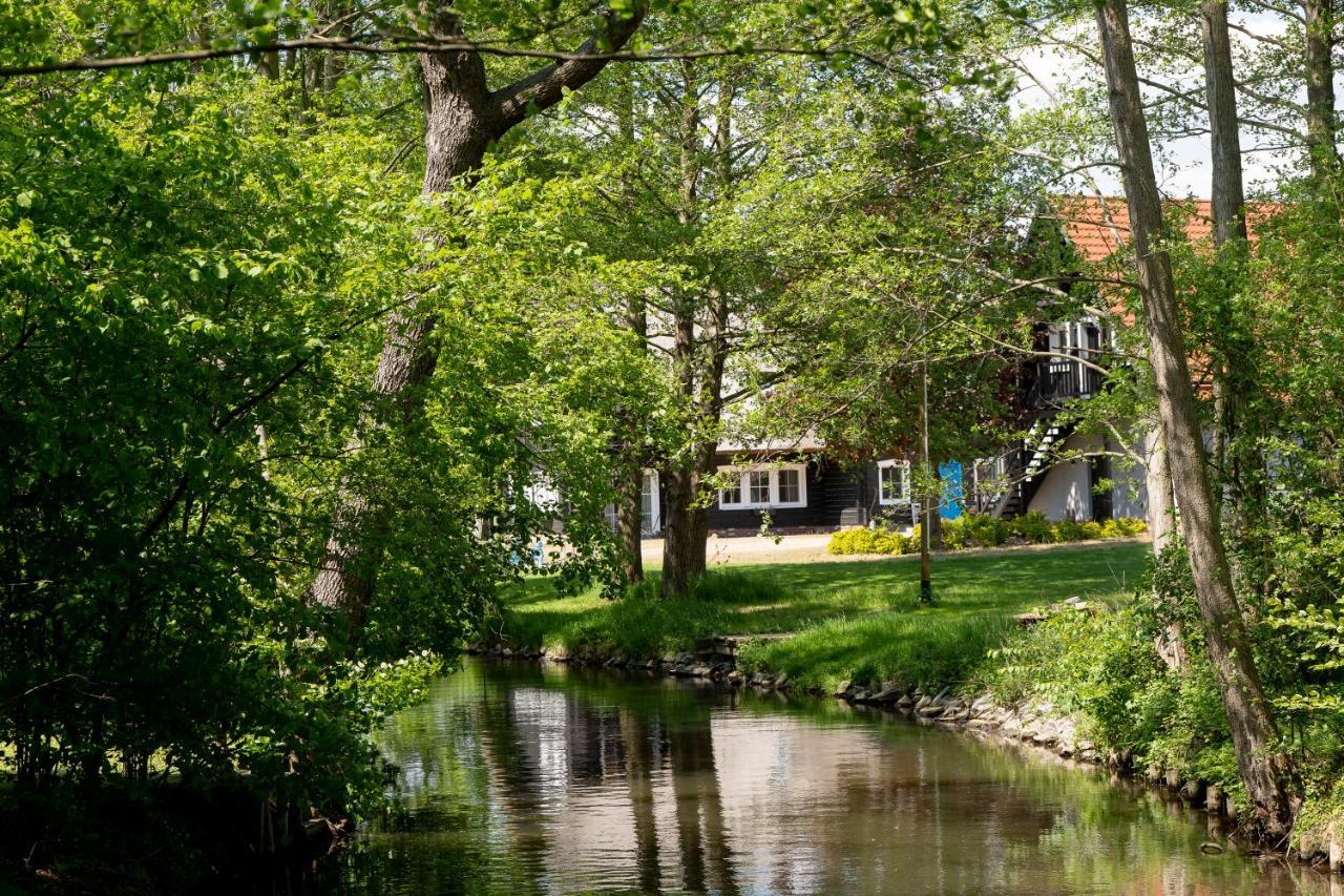 Spreewald Chalet Wohnung Burg  Bagian luar foto